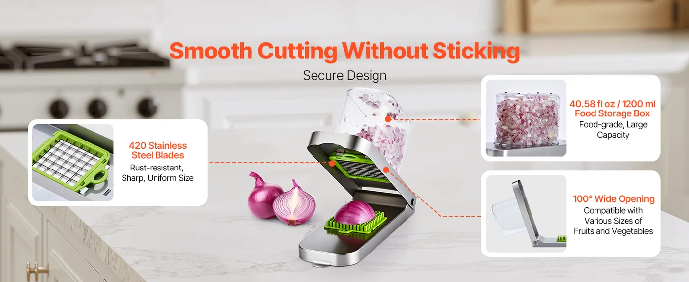 VEVOR Vegetable Chopper 3 feature 1