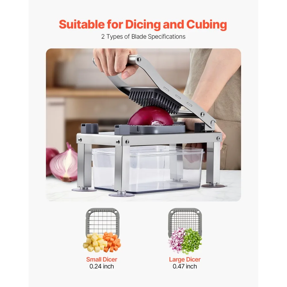 VEVOR Vegetable Chopper Mandoline Slicer 9 product image 4