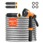 VEVOR Metal Garden Hose 100 ft product image 1