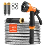 VEVOR Metal Garden Hose 25 ft product image 1