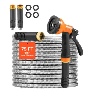 VEVOR Metal Garden Hose 75 ft product image 1