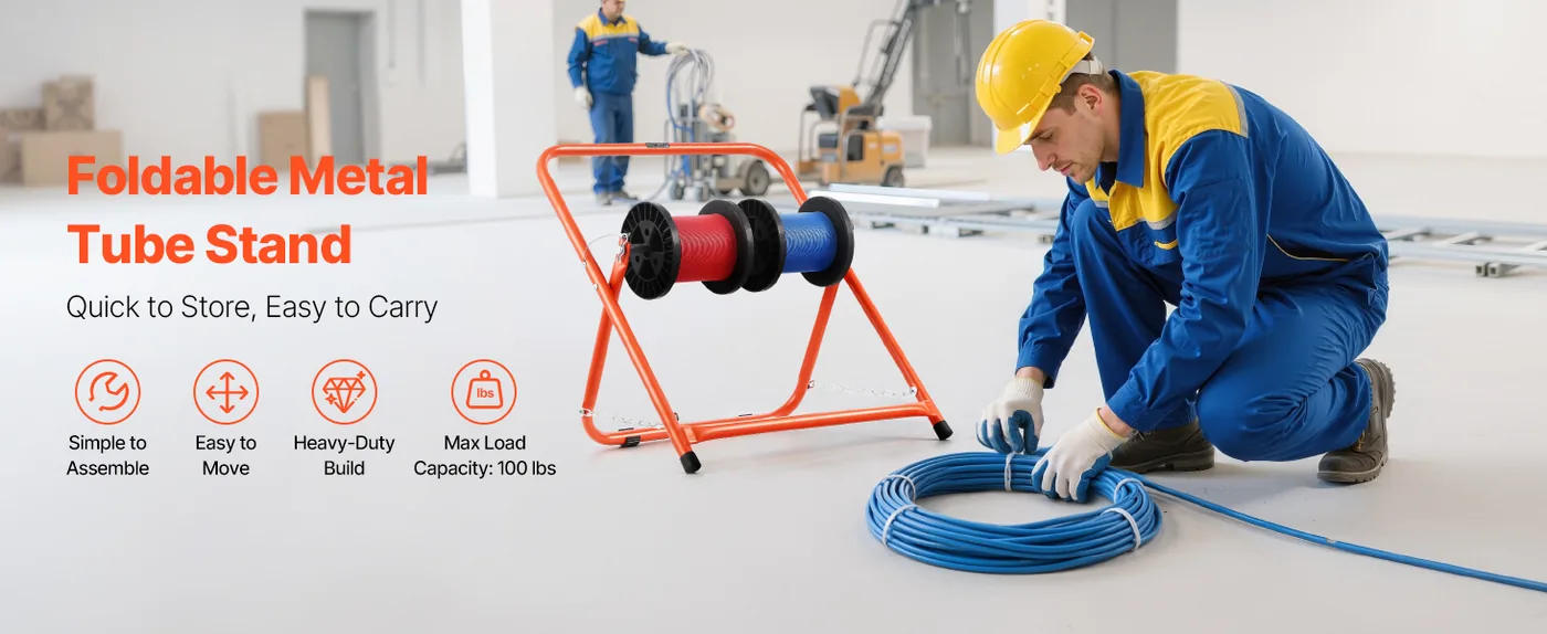 VEVOR Cable Caddy Foldable A-Frame overview
