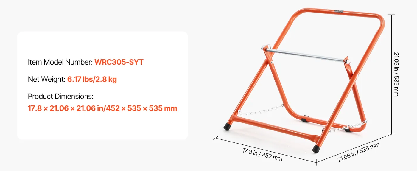 VEVOR Cable Caddy Foldable A-Frame feature 5