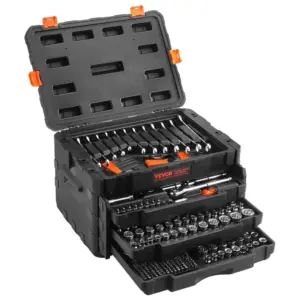VEVOR Mechanics Tool Set and Socket Set 450 Pcs 1/4", 3/8" product image 1