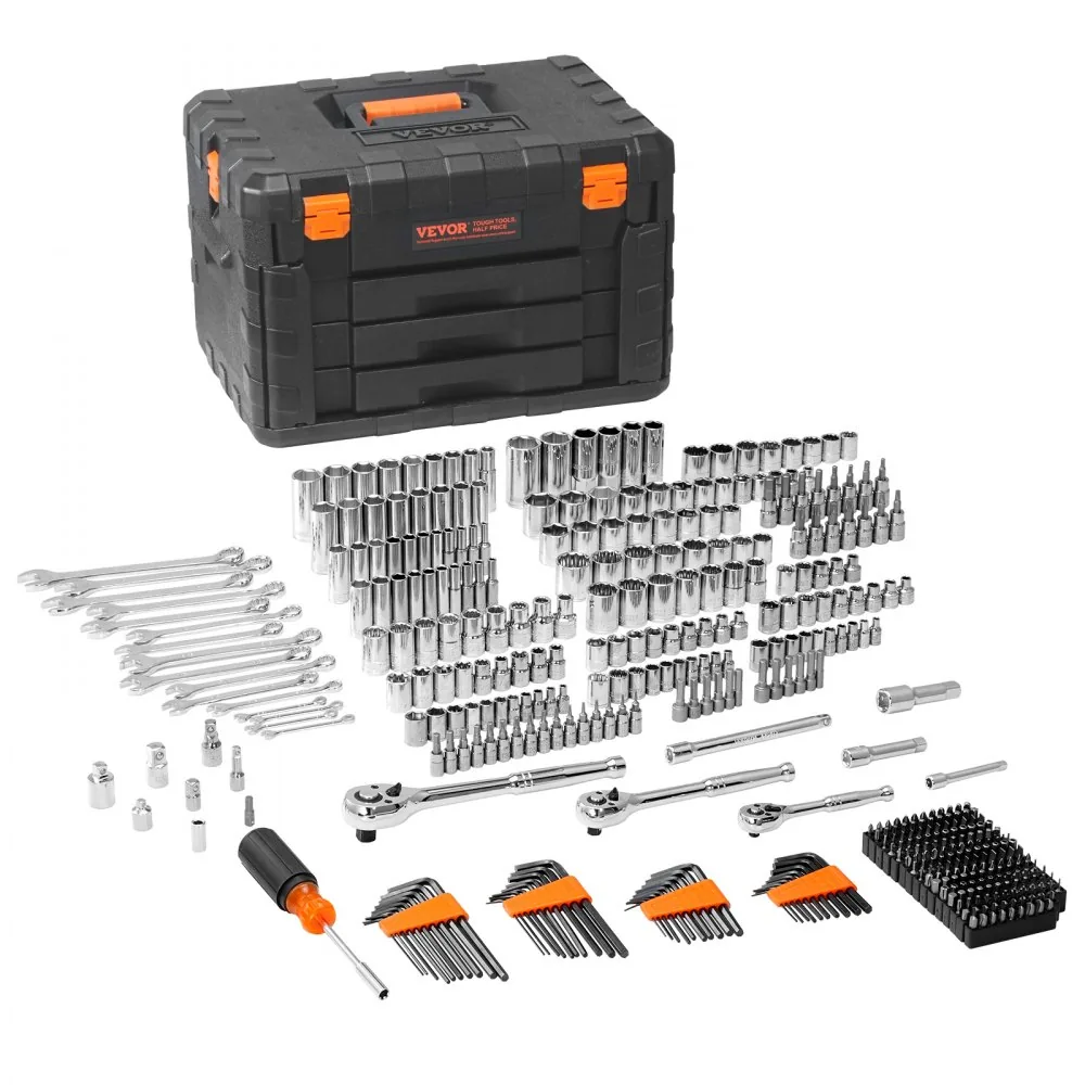 VEVOR Mechanics Tool Set and Socket Set 450 Pcs 1/4", 3/8" product image 9