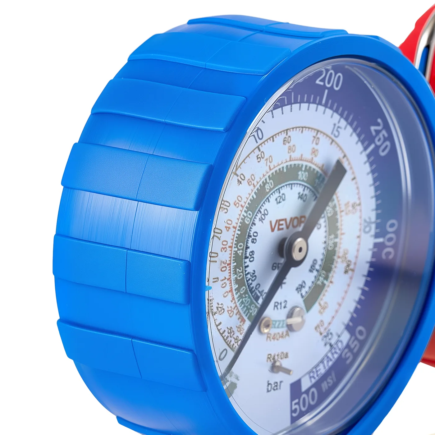 VEVOR 4 Way AC Manifold Gauge Set R22 R404A R410A R12 Reading Guide