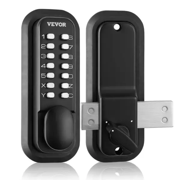 VEVOR Mechanical Keyless Entry Door Lock Black Knob Single-s product image 1