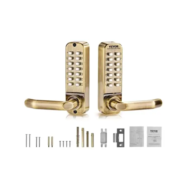 VEVOR Mechanical Keyless Entry Door Lock Oil Rubbed Bronze product image 1