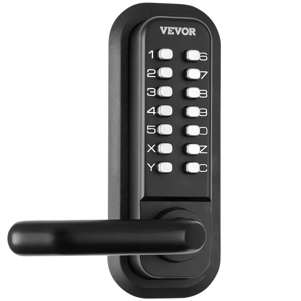 VEVOR Mechanical Keyless Entry Door Lock Black Handle Double product image 11