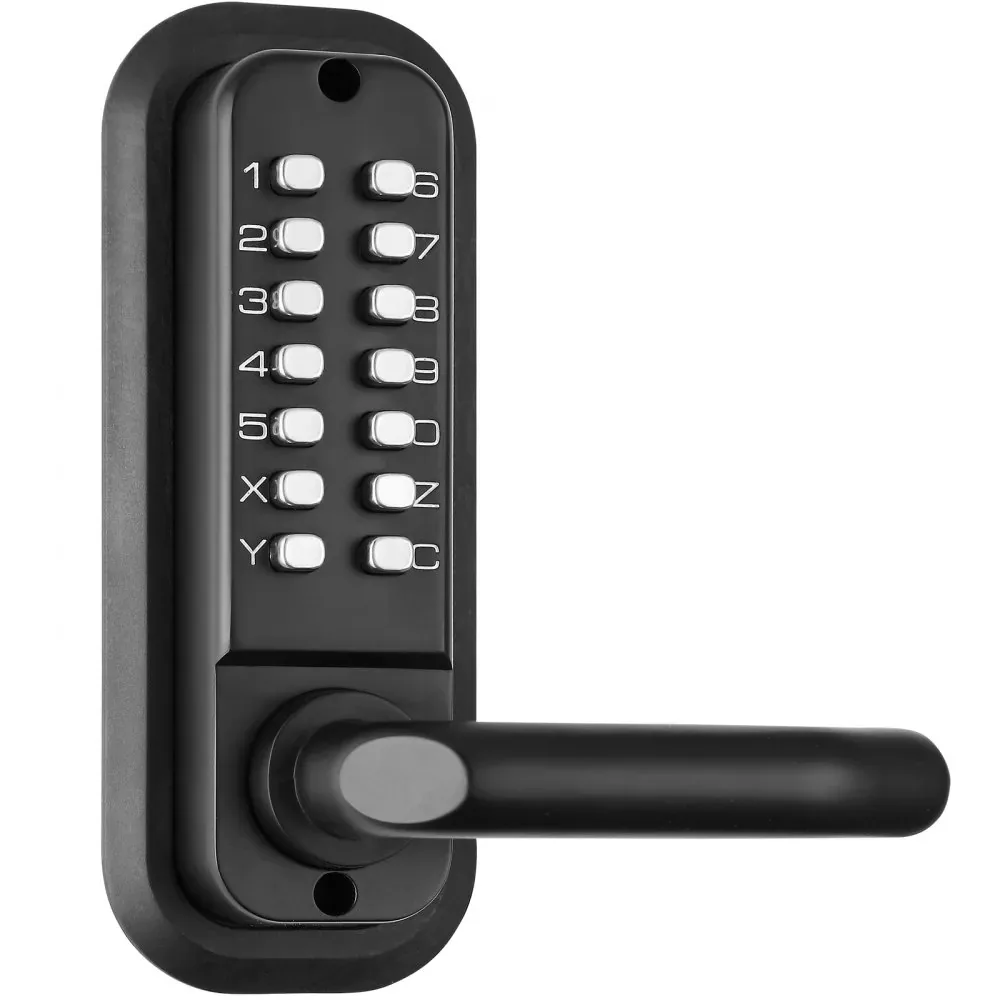 VEVOR Mechanical Keyless Entry Door Lock Black Handle Double product image 12