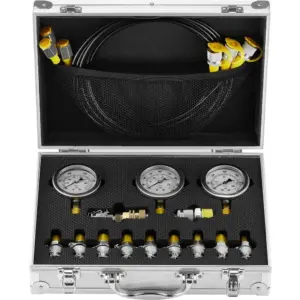VEVOR Hydraulic Pressure Test Kit 3 Heads 11 PCS product image 1
