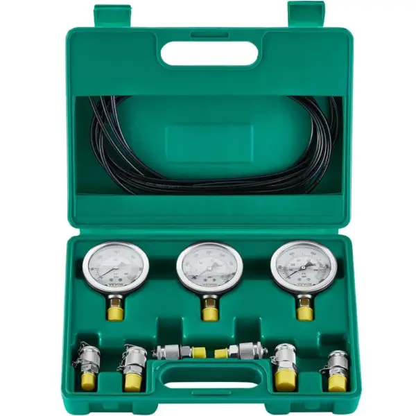 VEVOR Hydraulic Pressure Test Kit 3 Heads 6 PCS product image 1