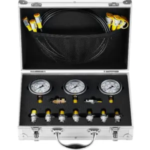 VEVOR Hydraulic Pressure Test Kit 3 Heads 9 PCS product image 1