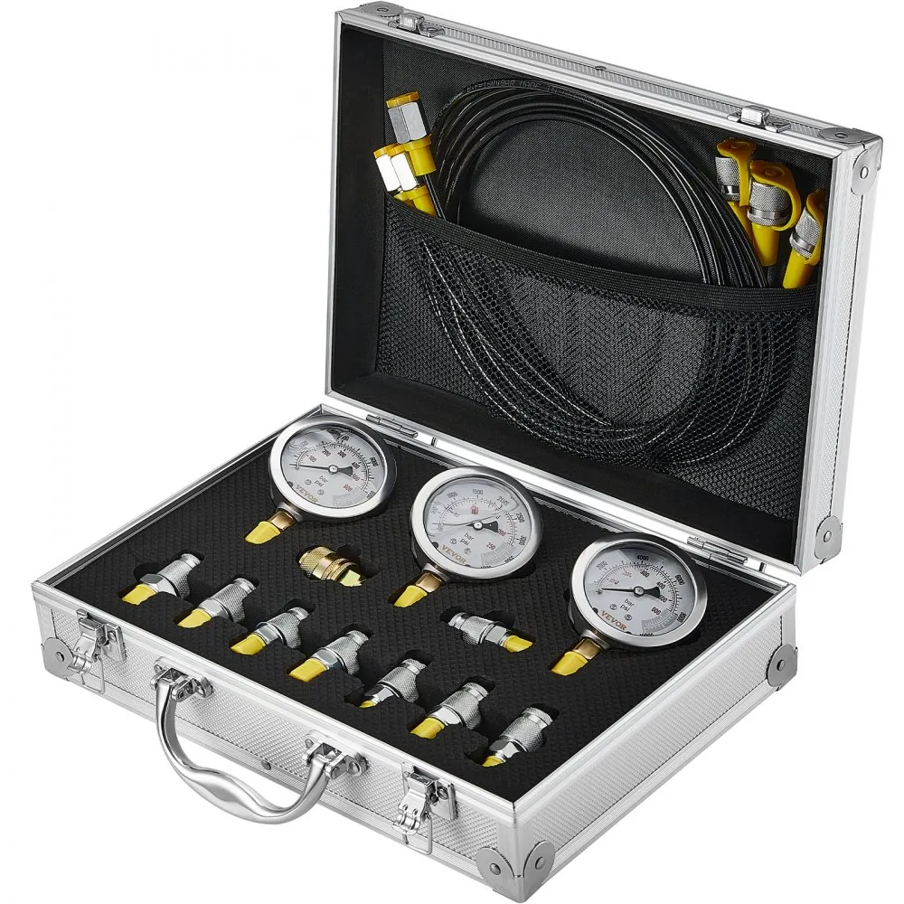 VEVOR Hydraulic Pressure Test Kit 3 Heads 9 PCS product image 9