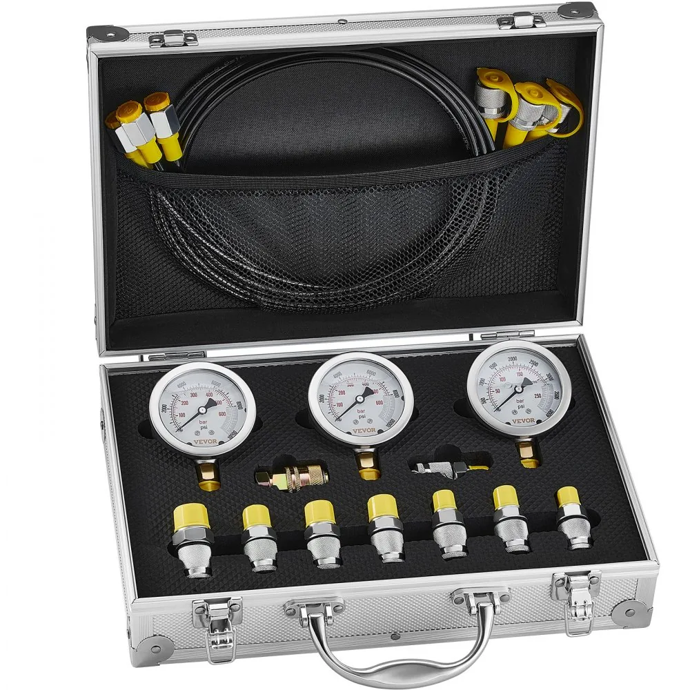 VEVOR Hydraulic Pressure Test Kit 3 Heads 9 PCS product image 11