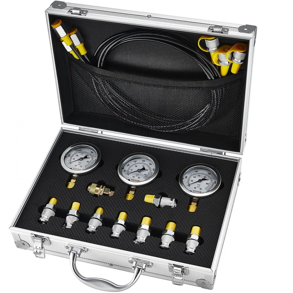 VEVOR Hydraulic Pressure Test Kit 3 Heads 9 PCS product image 12