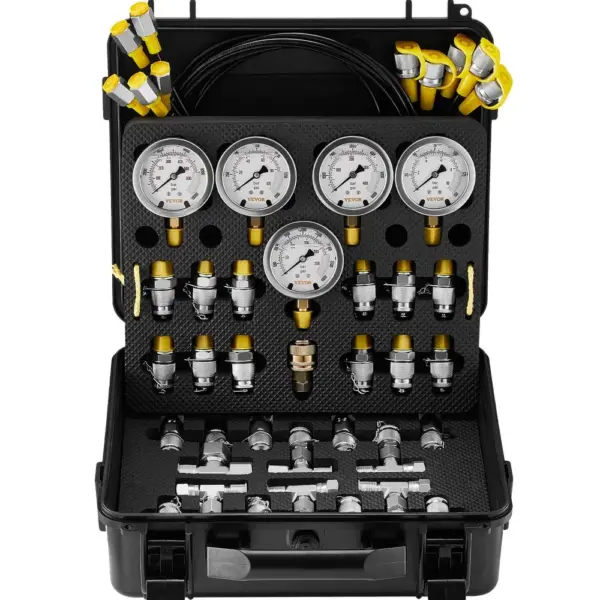 VEVOR Hydraulic Pressure Test Kit 3 Heads 13 PCS product image 1