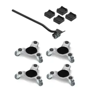 VEVOR Furniture Dolly 6.3*6.3inch 3 Wheels product image 1