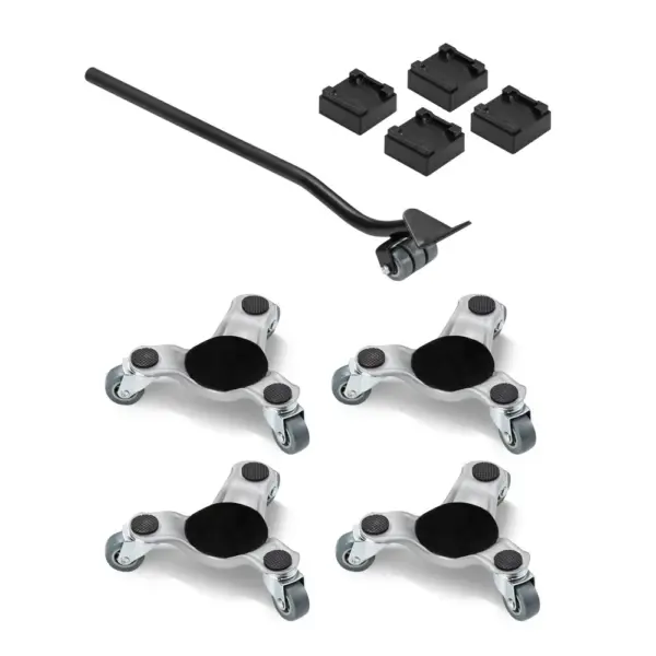 VEVOR Furniture Dolly 6.3*6.3inch 3 Wheels product image 1