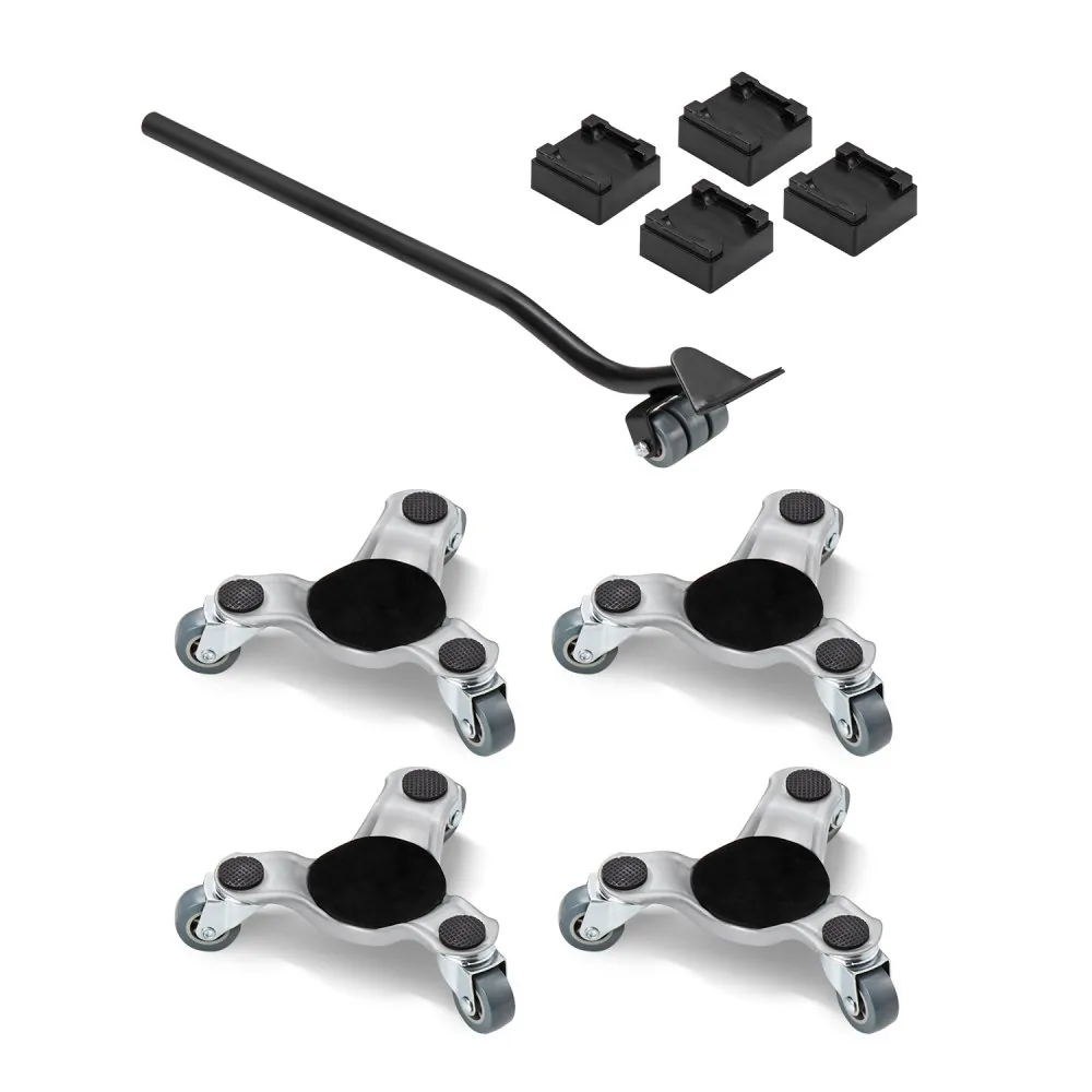 VEVOR Furniture Dolly 6.3*6.3inch 3 Wheels product image 1