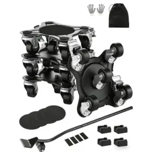 VEVOR Furniture Dolly 6.3*6.3inch 5 Wheels product image 1