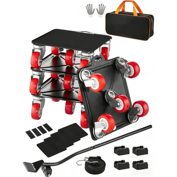 VEVOR Furniture Dolly 6.5*6.9inch 5 Wheels product image 1