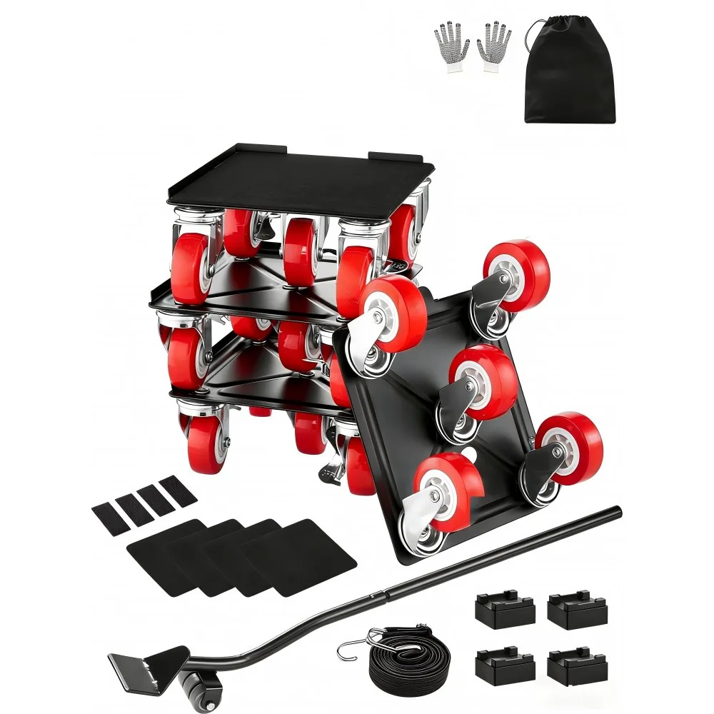 VEVOR Furniture Dolly 7.87*7.87inch 5 Wheels product image 1