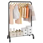 VEVOR Clothes Rack 1 hanging and 1 layer 39.8 inch product image 1