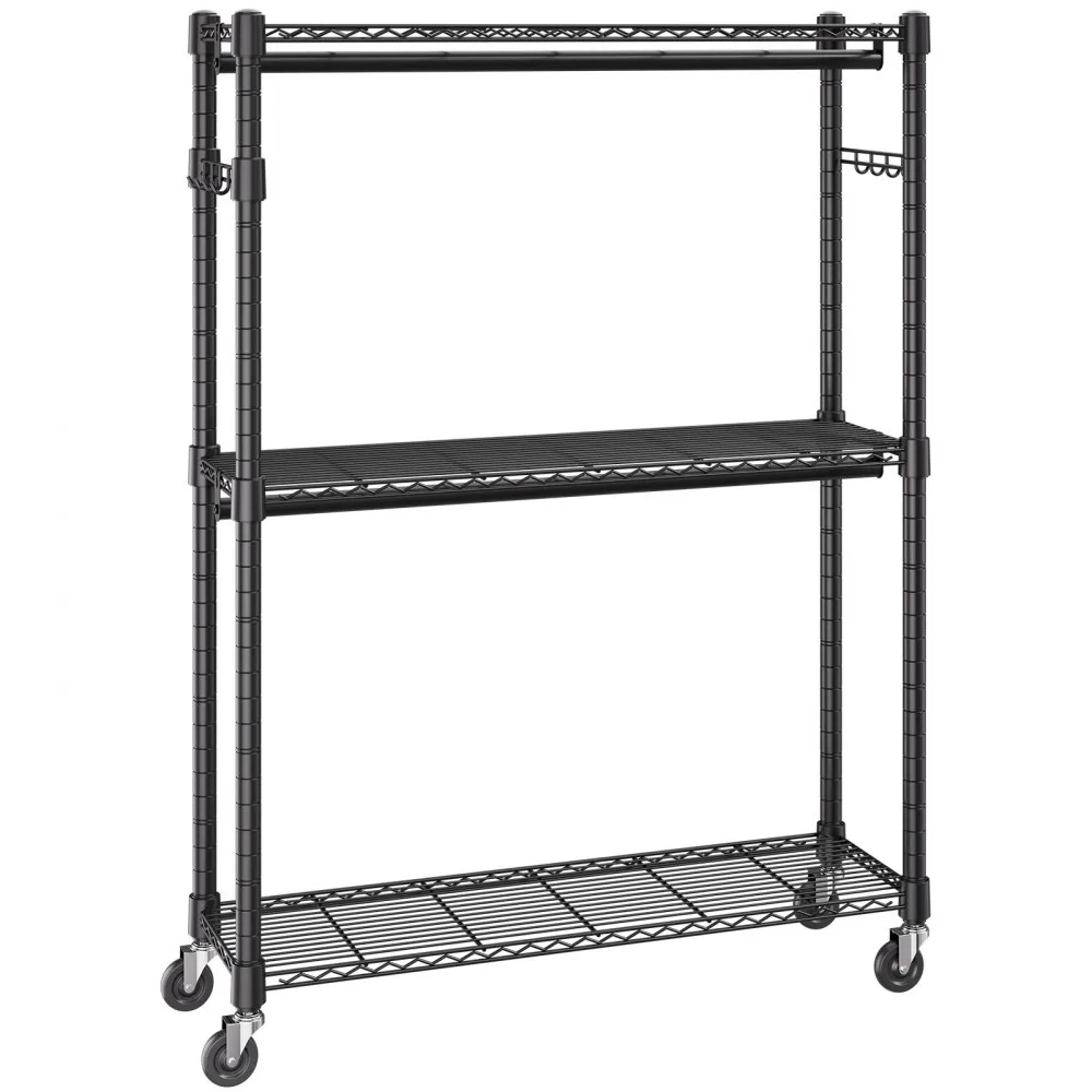 VEVOR Heavy Duty Clothes Rack 2 hanging and 3 layers 45.7 in product image 9