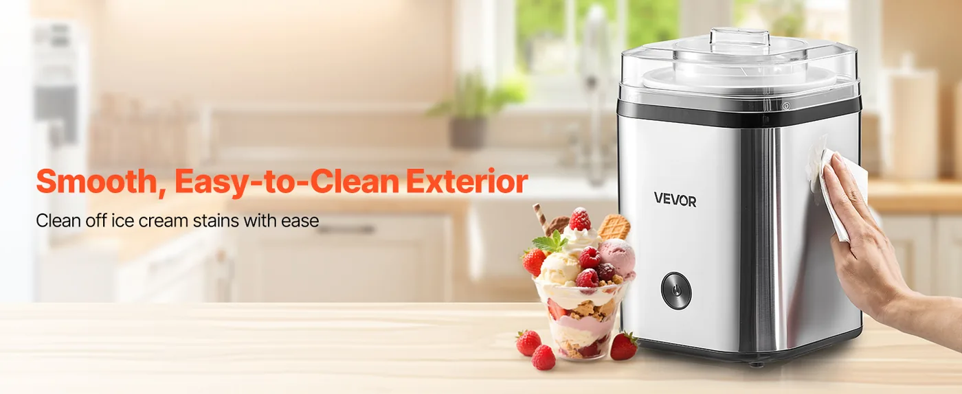 VEVOR Ice Cream Maker 2 qt feature 3