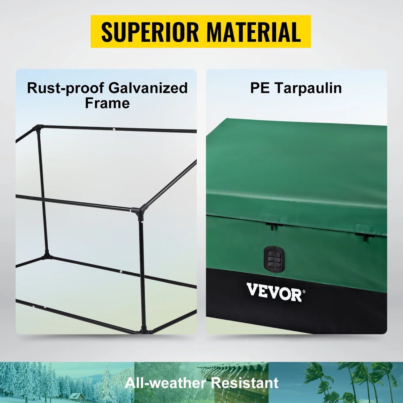 VEVOR Outdoor Storage Box 100 Gallons feature 3
