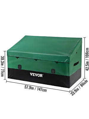 VEVOR Outdoor Storage Box Patio Deck Box 230 Gallon Waterpro feature 8