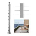 VEVOR cable railing post 36x2x2 in product view