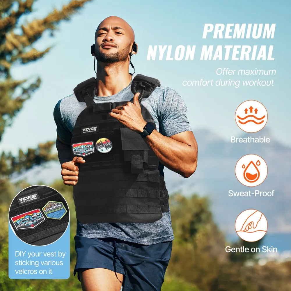 VEVOR Weighted Vest 40 lbs Yes product image 3