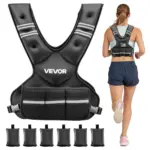 VEVOR Adjustable Weighted Vest 20 lbs Yes product image 1