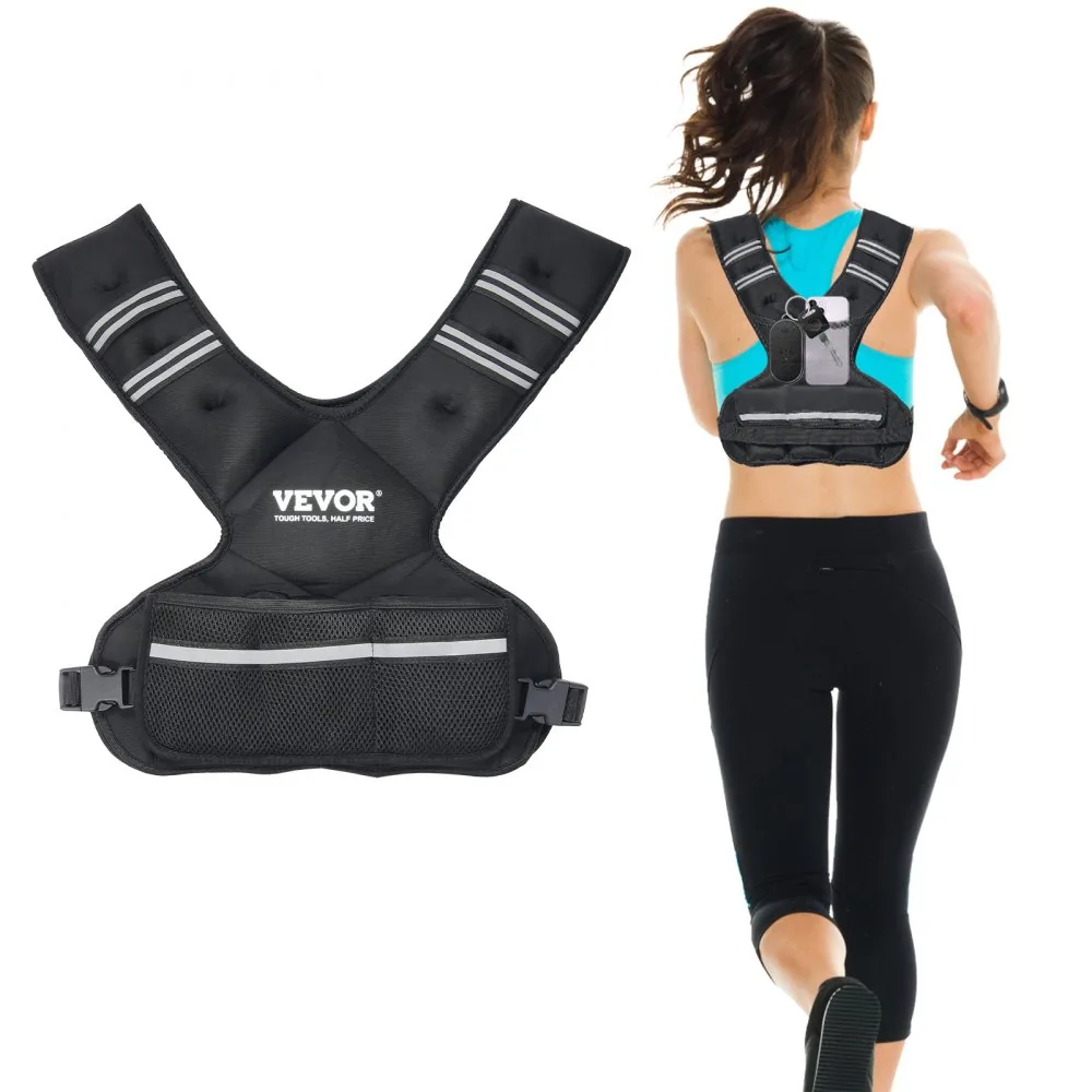 VEVOR Adjustable Weighted Vest 32 lbs Yes product image 1