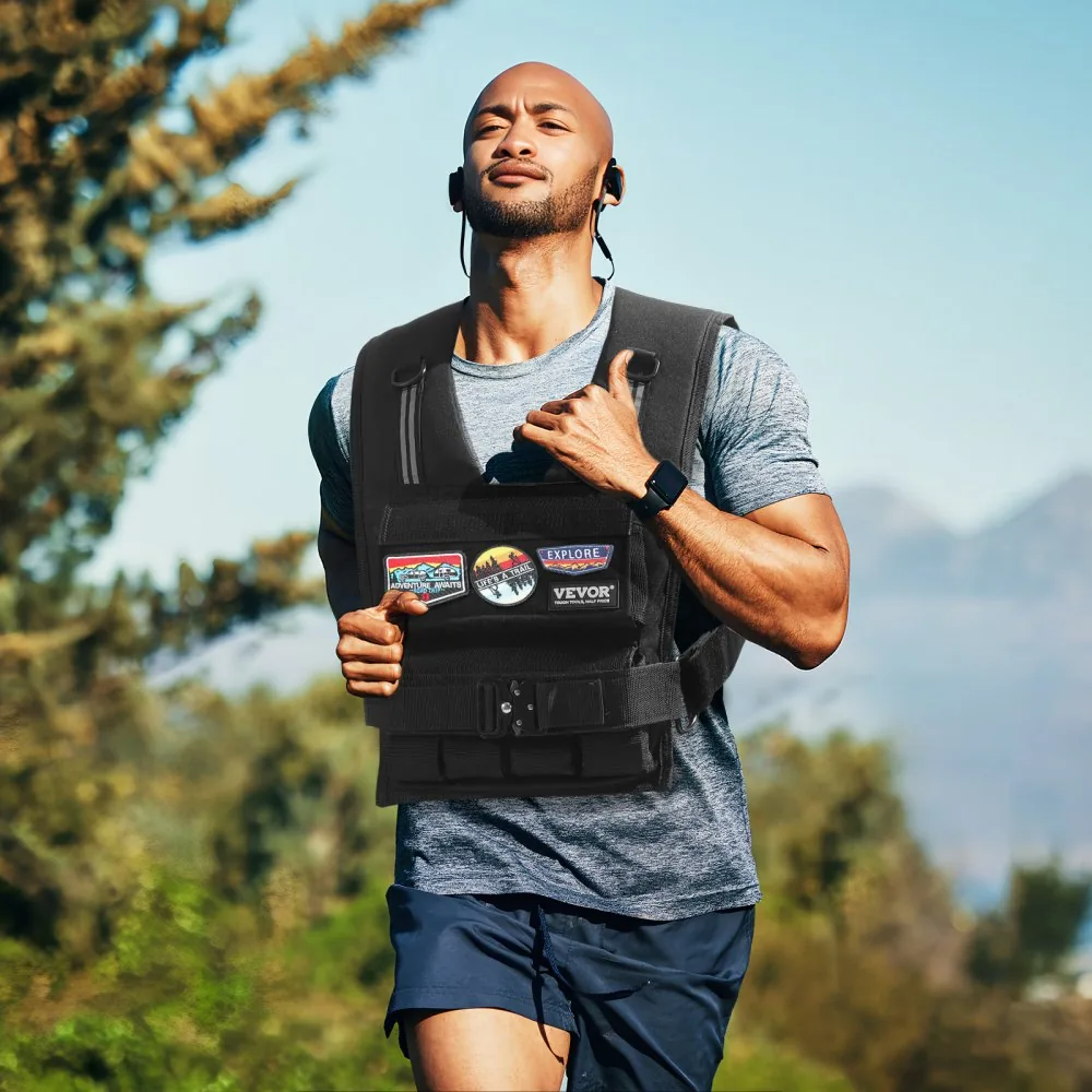 VEVOR Adjustable Weighted Vest 35 lbs Yes product image 8