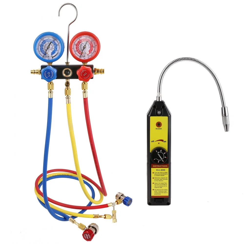 VEVOR 1/4 HP 4.5 CFM AC Vacuum Pump and Gauge Set Single Sta product image 11