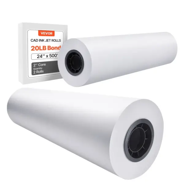 VEVOR Wide Format Paper 2 Rolls 24 inch product image 1
