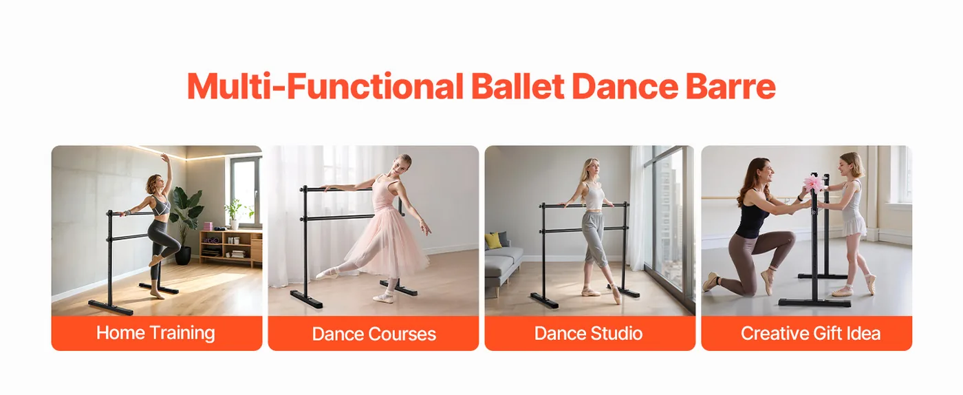 VEVOR ballet barre non slip base