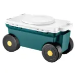 VEVOR Garden Scooter with Seat Plastic Storage Style product image 1