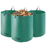 VEVOR 3-pack 72 gallon reusable yard waste bags front view