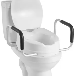 VEVOR Raised Toilet Seat with Arms 4 inch With Armrest product image 1