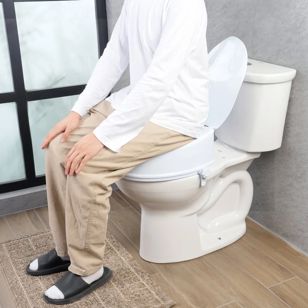 VEVOR Raised Toilet Seat 6 inch Without Armrest product image 8