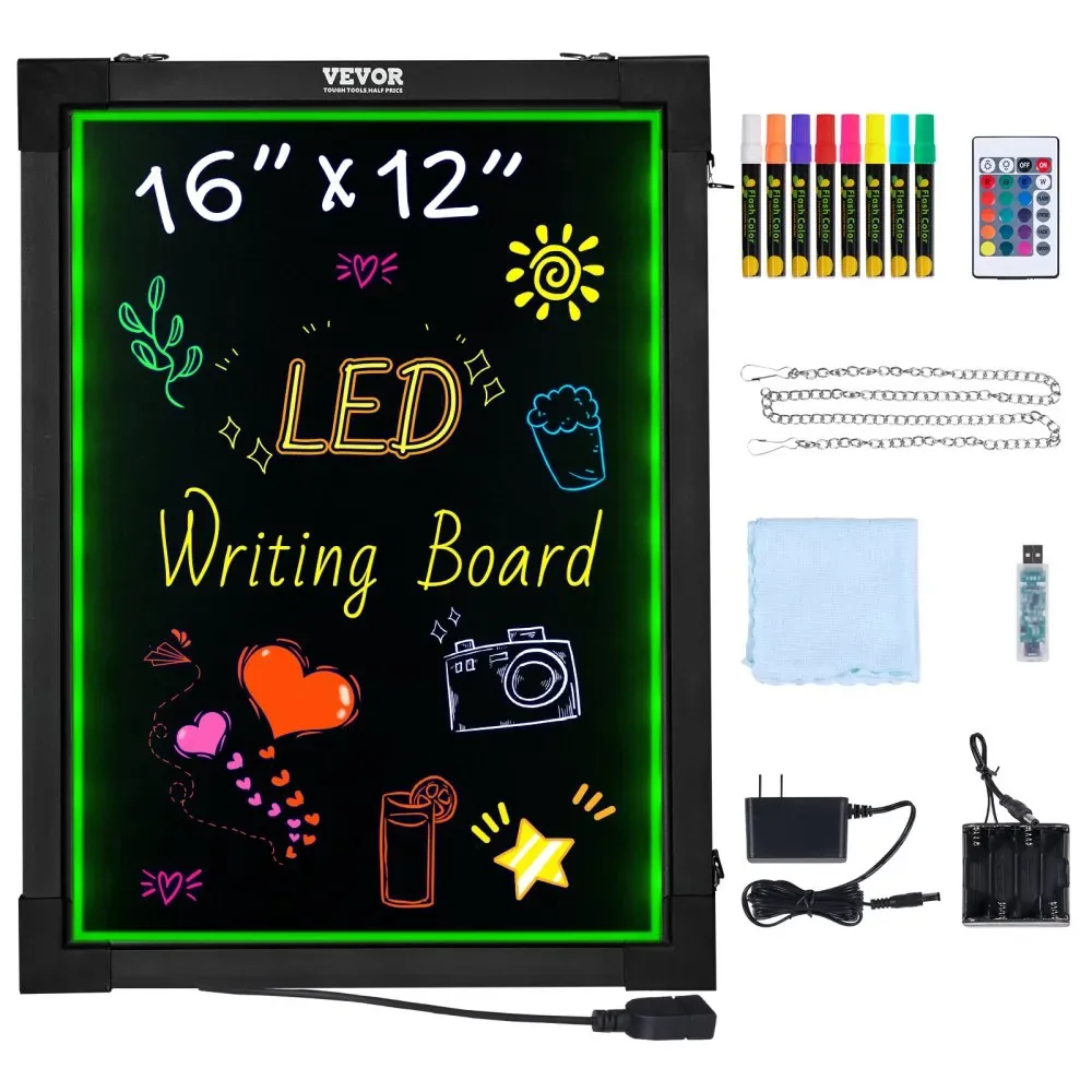 VEVOR LED Message Writing Board 12 x 16 in product image 1