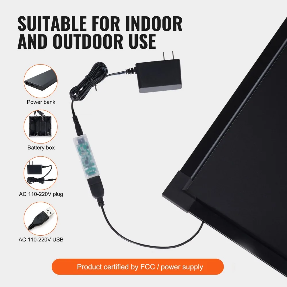 VEVOR LED Message Writing Board 12 x 16 in product image 3