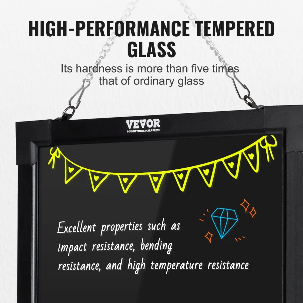 VEVOR LED Message Writing Board 12 x 16 in product image 5