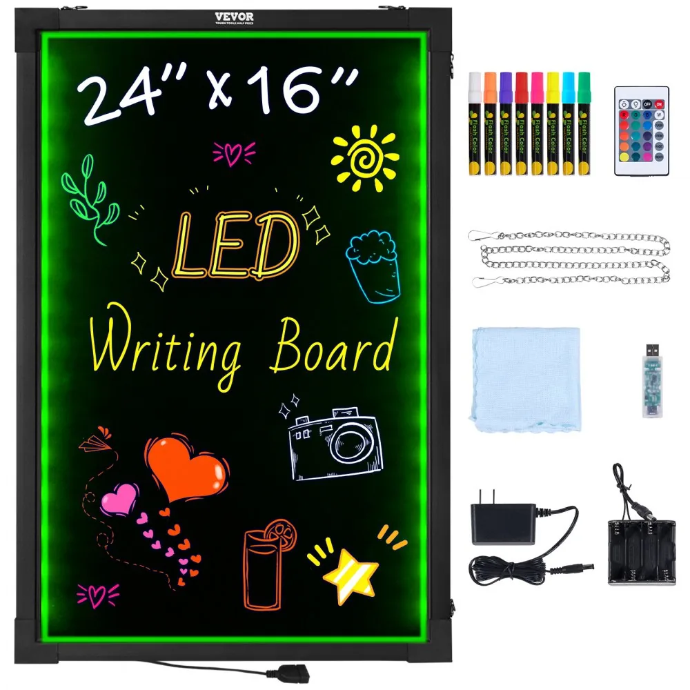 VEVOR LED Message Writing Board 16 x 24 in product image 1