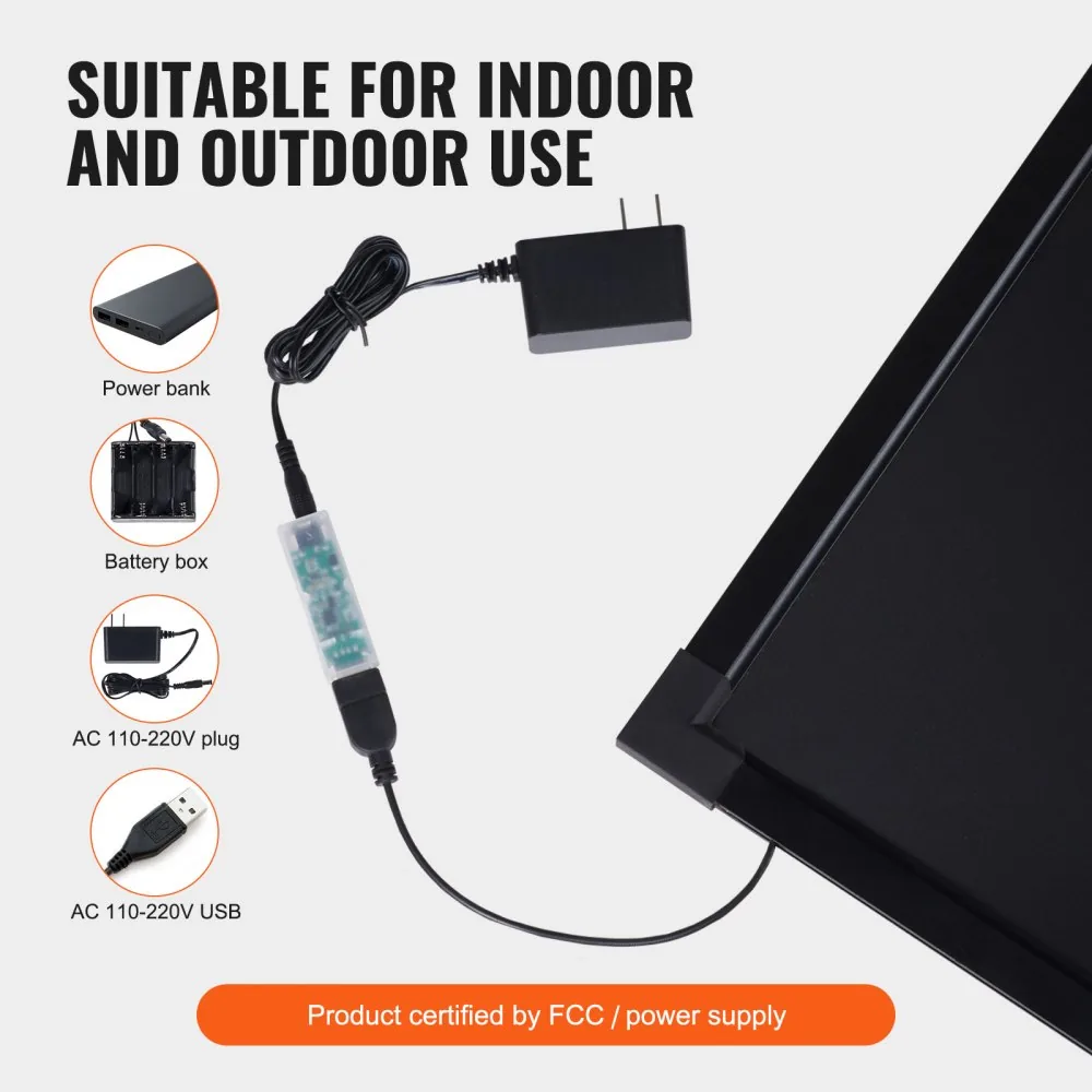 VEVOR LED Message Writing Board 16 x 24 in product image 3