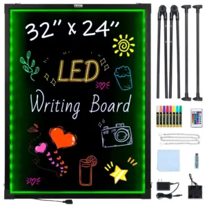 VEVOR LED Message Writing Board 32 x 24 in product image 1